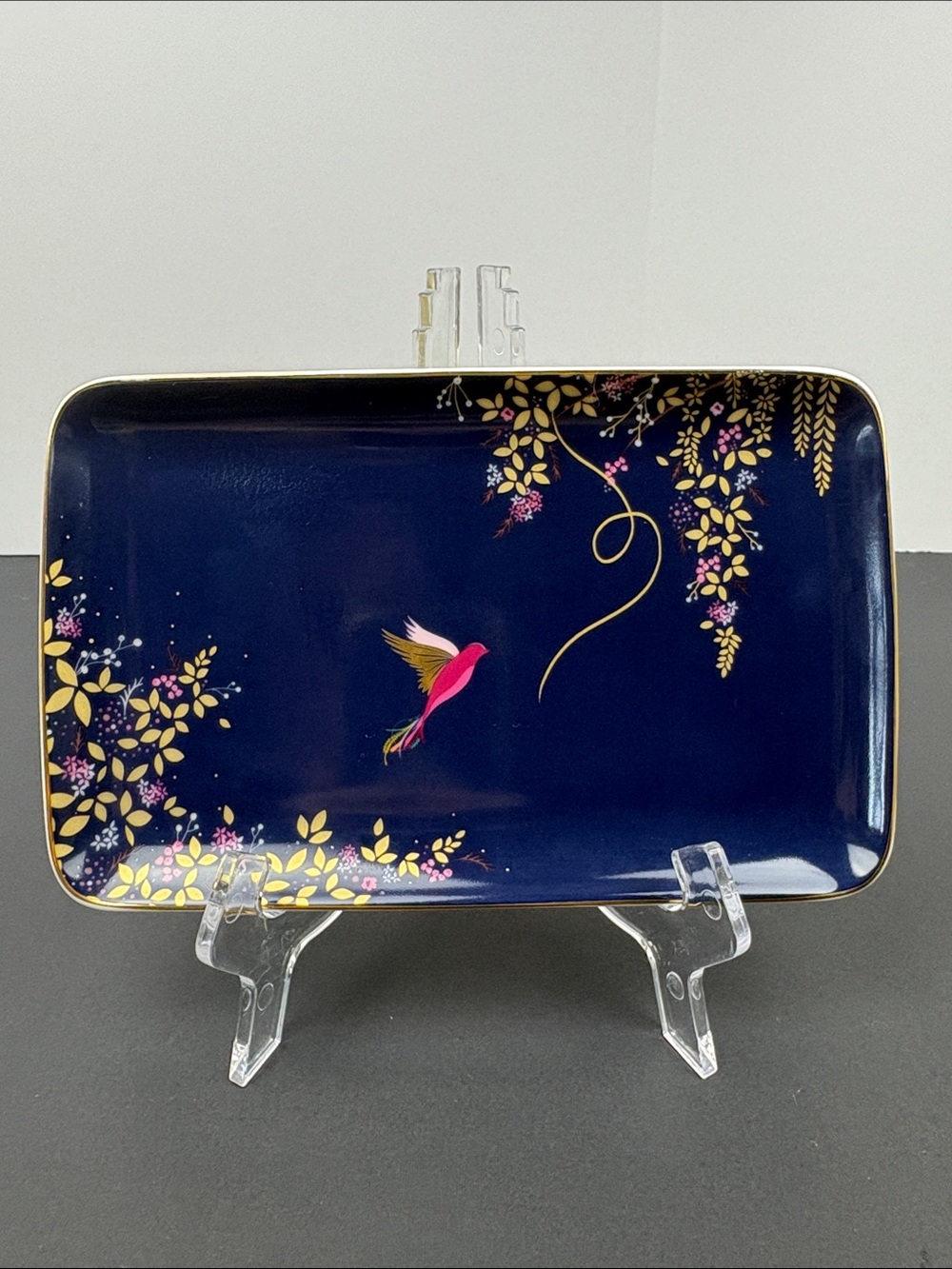 Sara Miller Portmeirion Decorative Trinket Tray Chelsea Collection